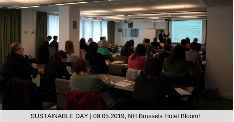 SUSTAINABLE DAY _ 09.05.2019, NH Brussels Hotel Bloom!